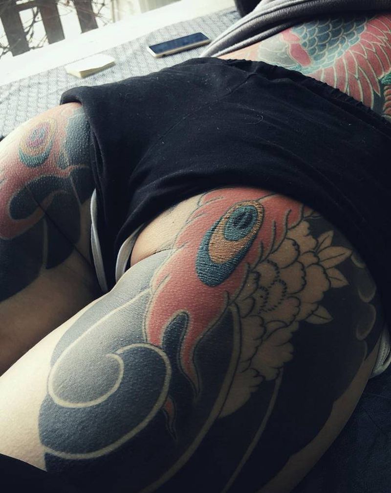 传统入墨～纹身图片_老传统纹身图案