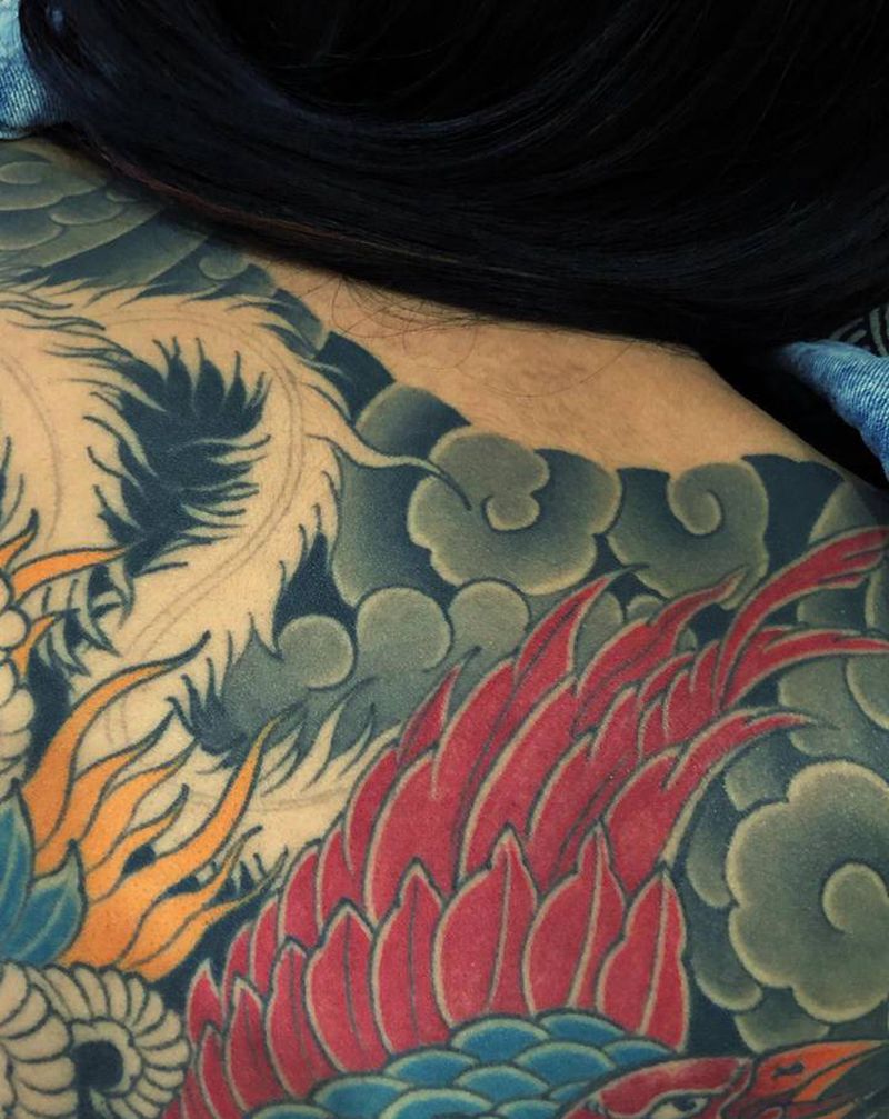 传统入墨～纹身图片_老传统纹身图案