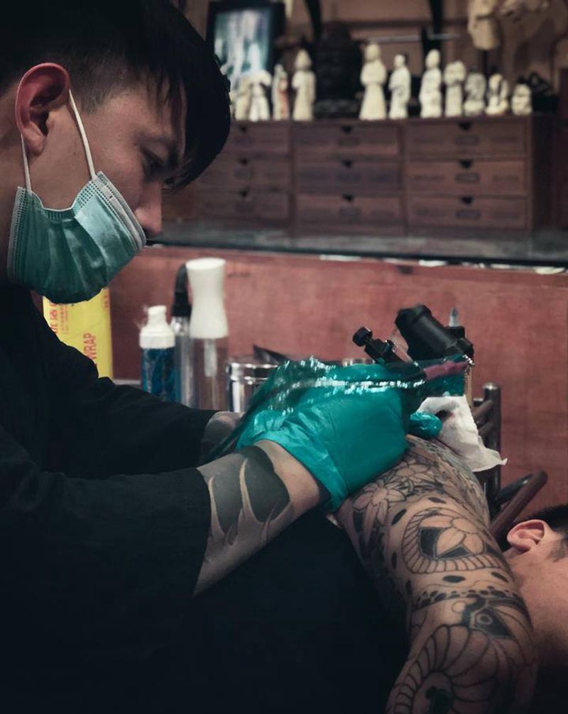 入墨～纹身图片_老传统纹身图案