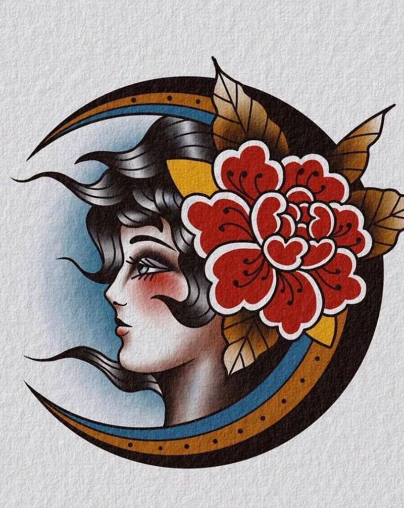 分享～纹身图片_老传统纹身图案