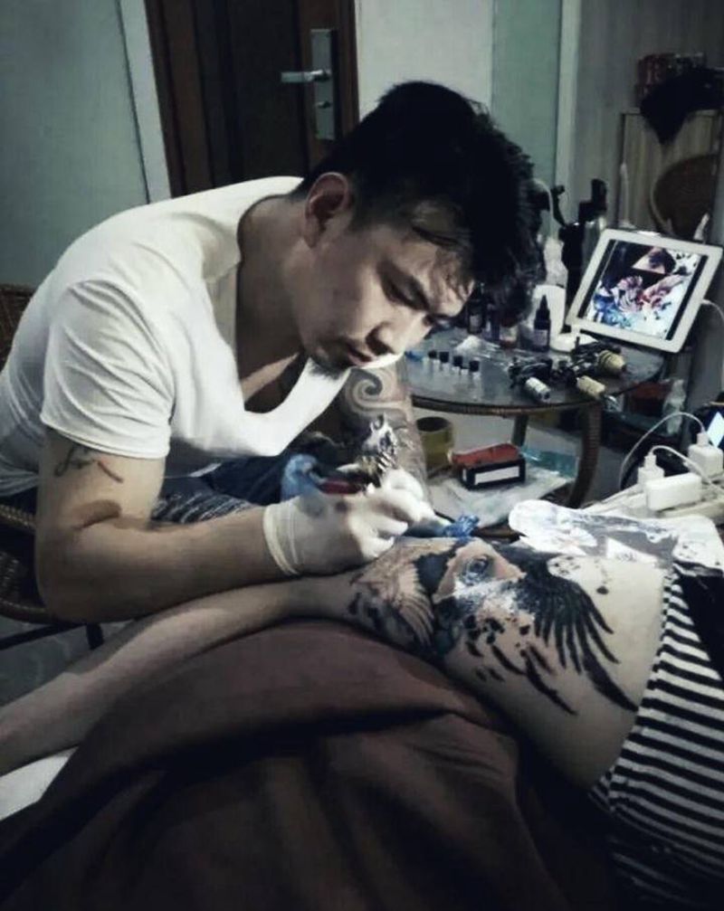 多年前旧作～纹身图片_老传统纹身图案