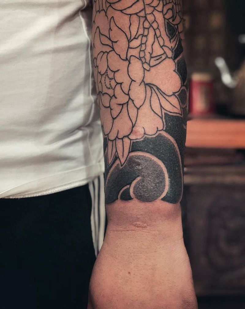 进度～纹身图片_老传统纹身图案