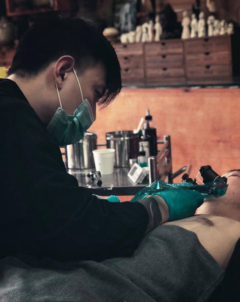 入墨～纹身图片_老传统纹身图案