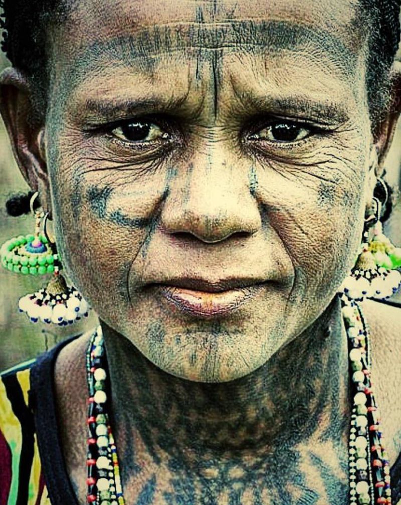 纹脉 文脉～纹身图片_老传统纹身图案