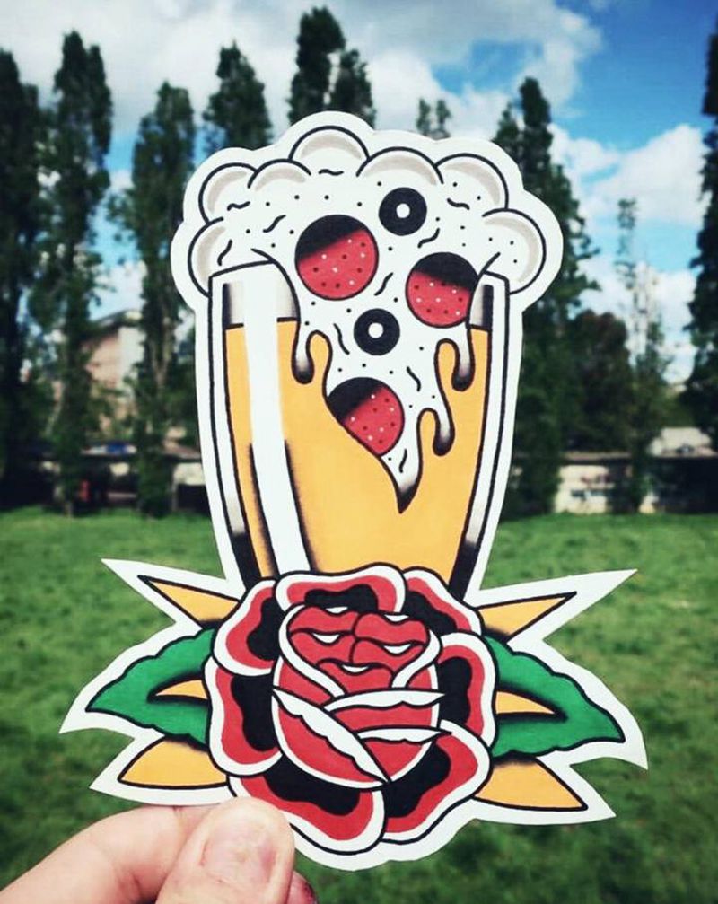 分享～纹身图片_老传统纹身图案