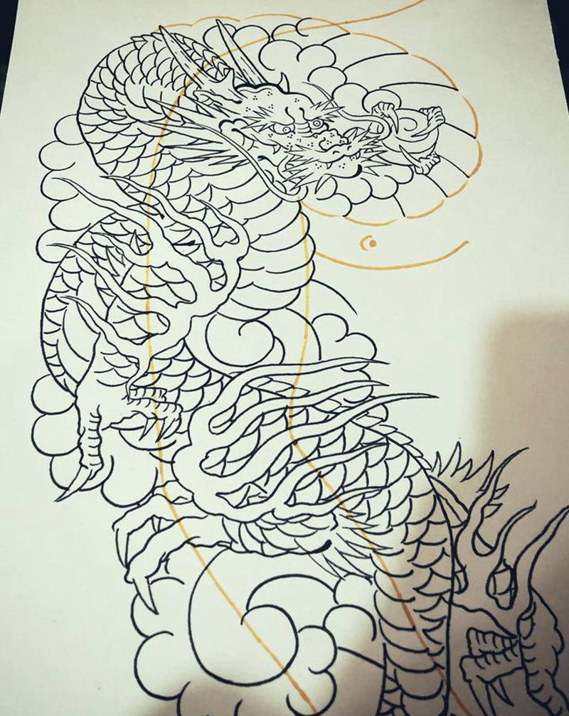 习作～纹身图片_老传统纹身图案