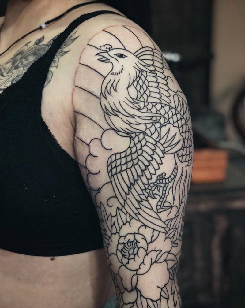 进度～纹身图片_老传统纹身图案