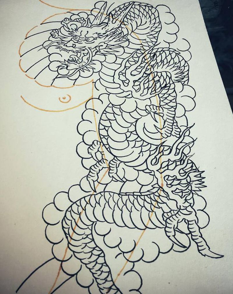 习作～纹身图片_老传统纹身图案