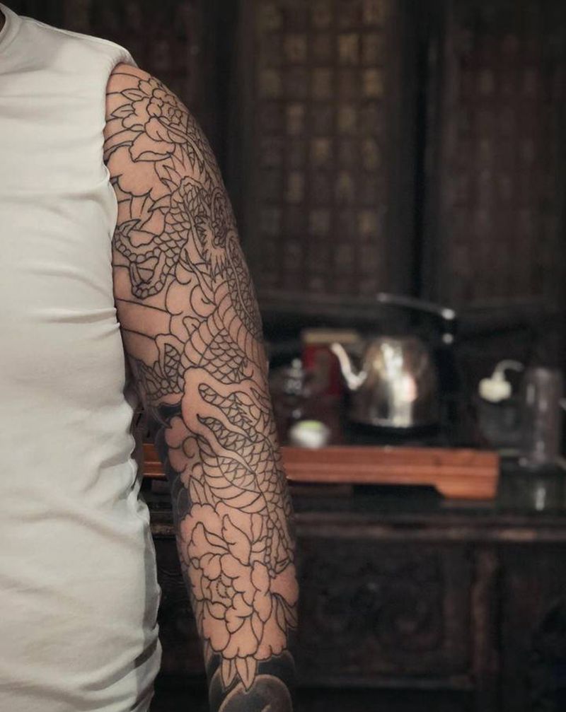 入墨～纹身图片_老传统纹身图案