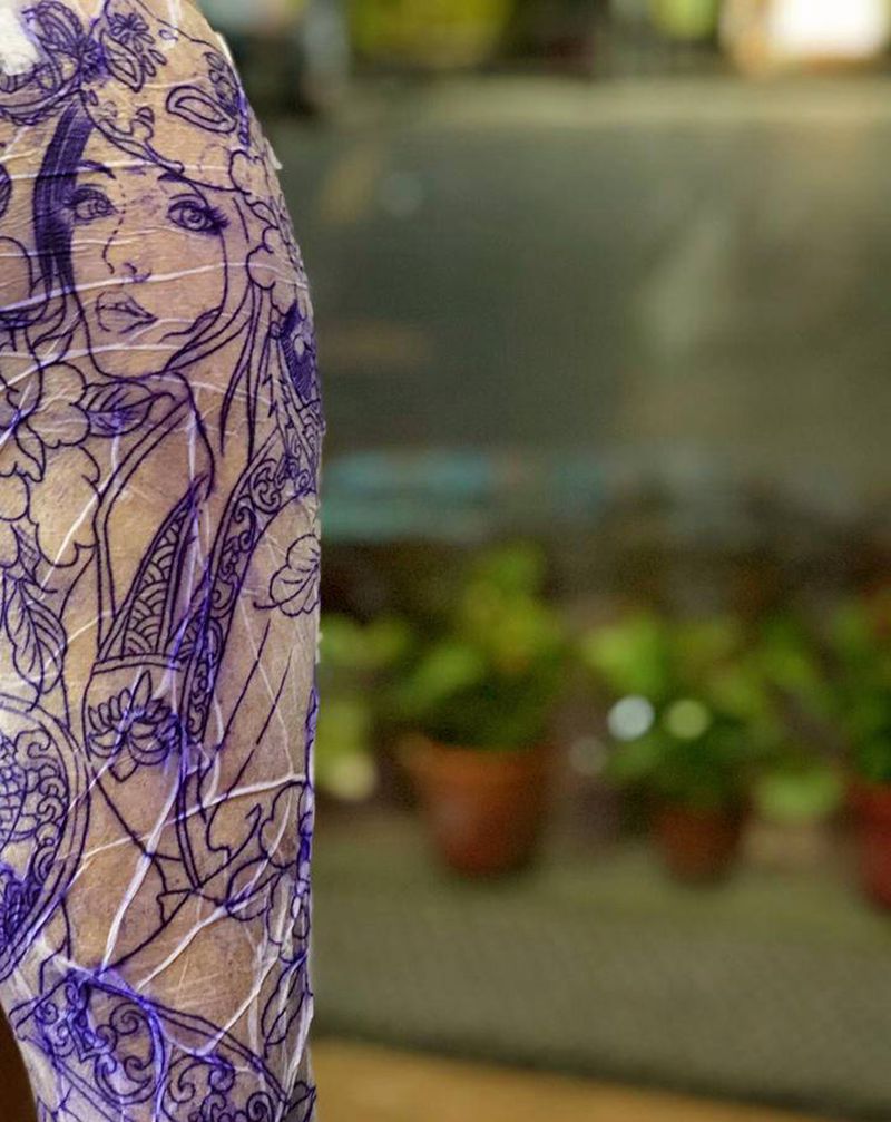 小插曲～纹身图片_老传统纹身图案