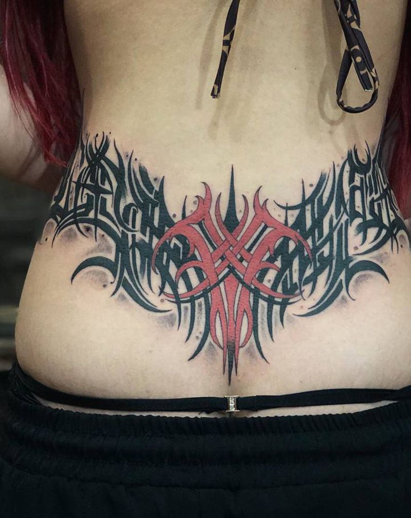 收工～纹身图片_老传统纹身图案