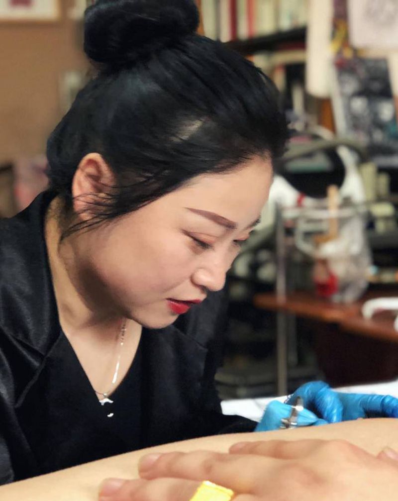 彫茜入墨～纹身图片_老传统纹身图案