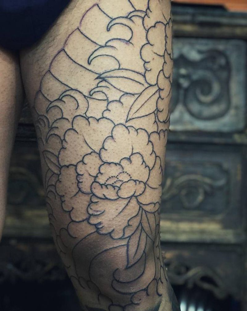 修改初构～纹身图片_老传统纹身图案