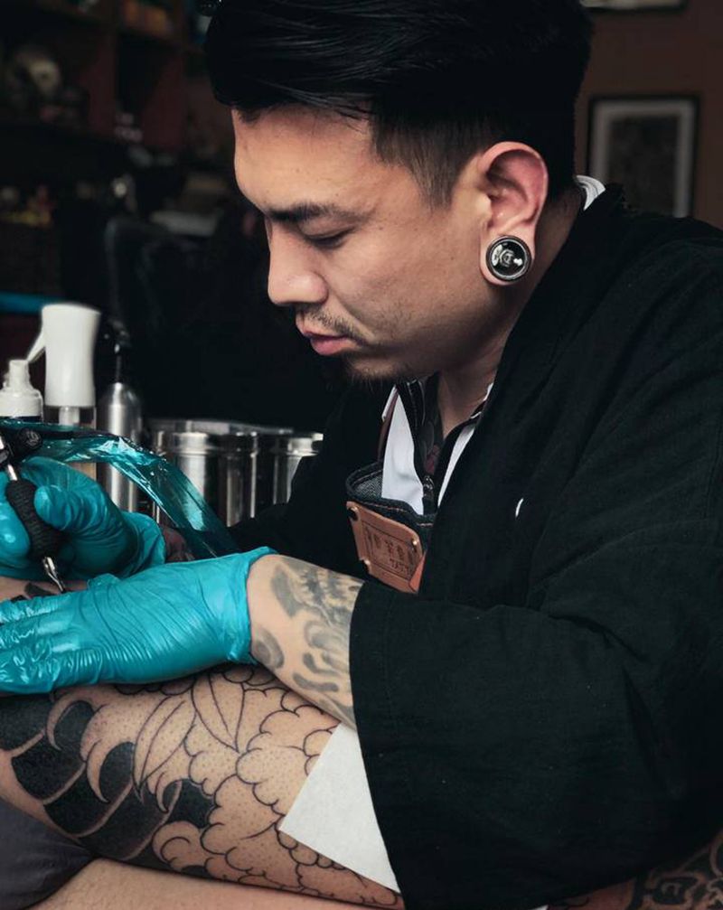 今日修改～纹身图片_老传统纹身图案