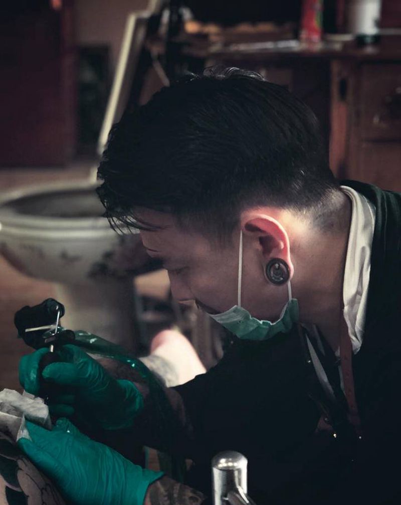 修改进度～纹身图片_老传统纹身图案