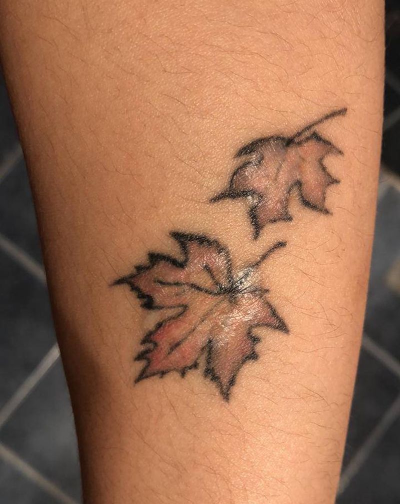 素花遮盖老旧纹身纹身图片_手臂水墨纹身图案