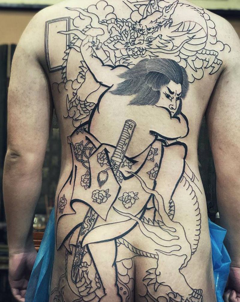 初构～纹身图片_老传统纹身图案