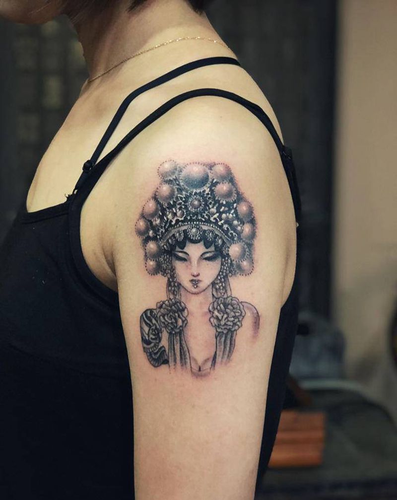 小刺~纹身图片_老传统纹身图案