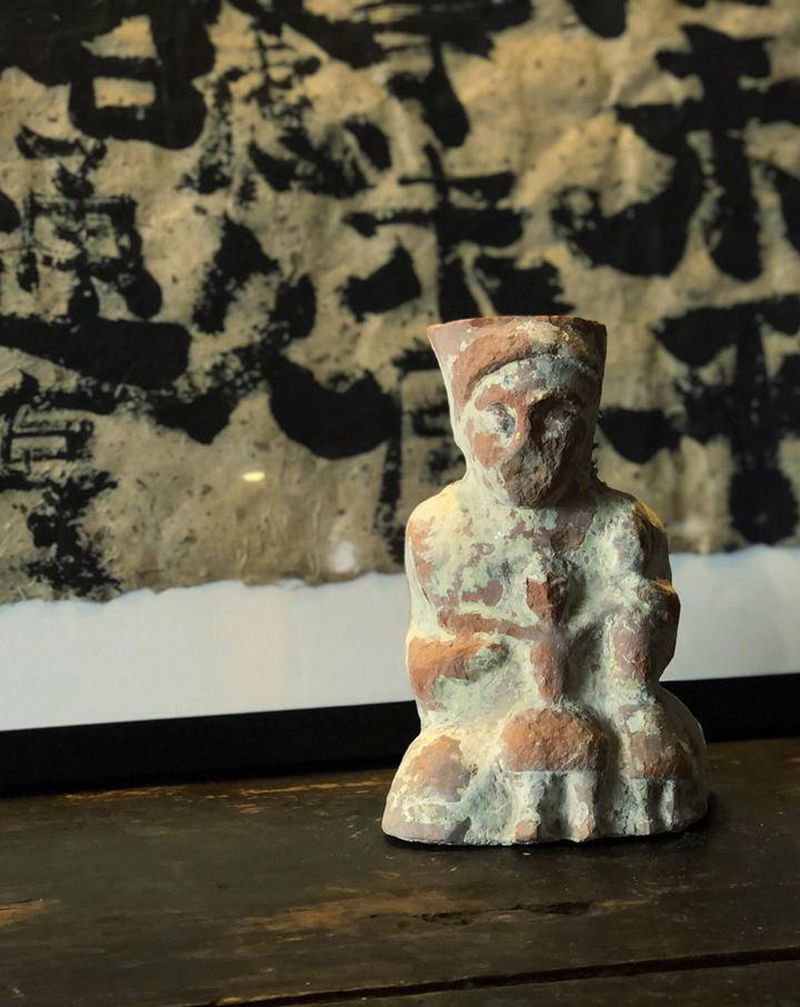 抱子陶灯·汉纹身图片_老传统纹身图案