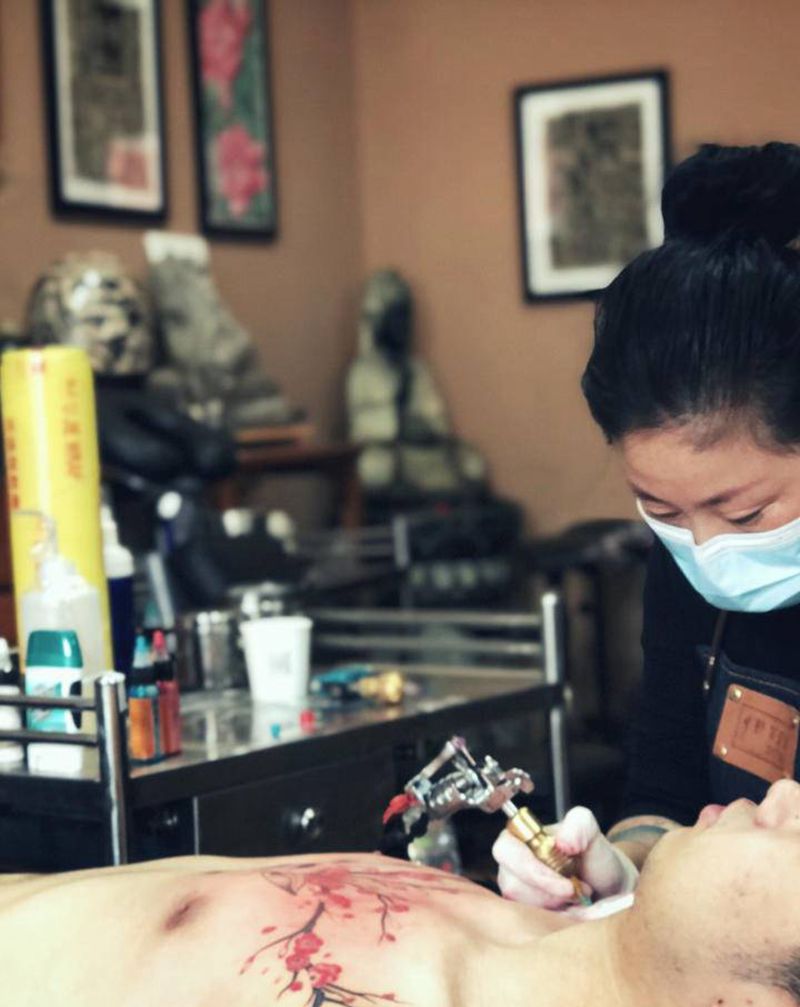 彫茜入墨～纹身图片_老传统纹身图案