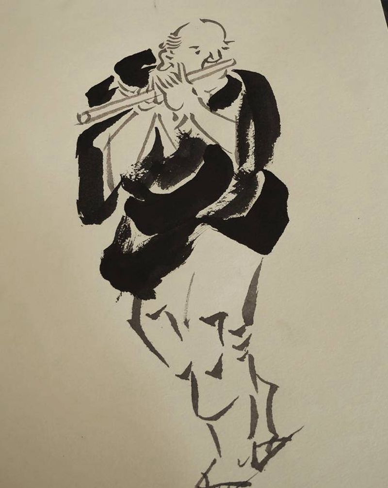 小趣～纹身图片_老传统纹身图案