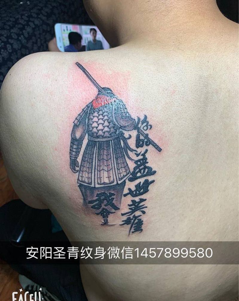 完成纹身图片_背部纹身图案