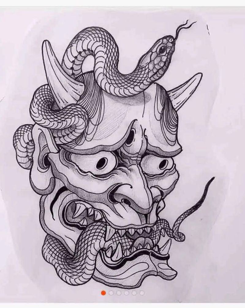 分享纹身图片_手稿纹身图案