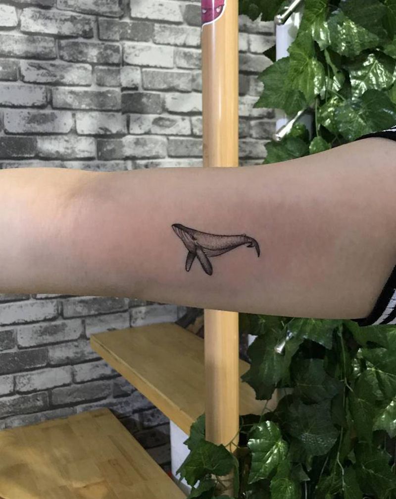 小清新纹身图片_手臂纹身图案