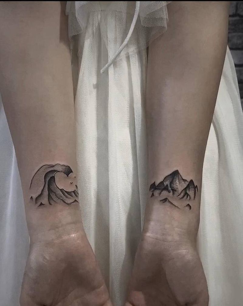 小清新纹身图片_手臂纹身图案