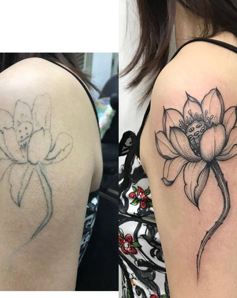 修改失败纹身纹身图片_手臂纹身图案