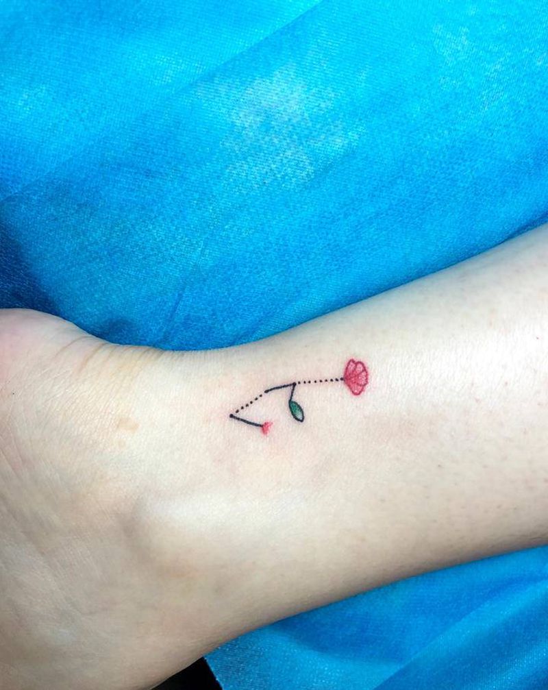 许昌文身沄刺青纹身图片_脚部纹身图案