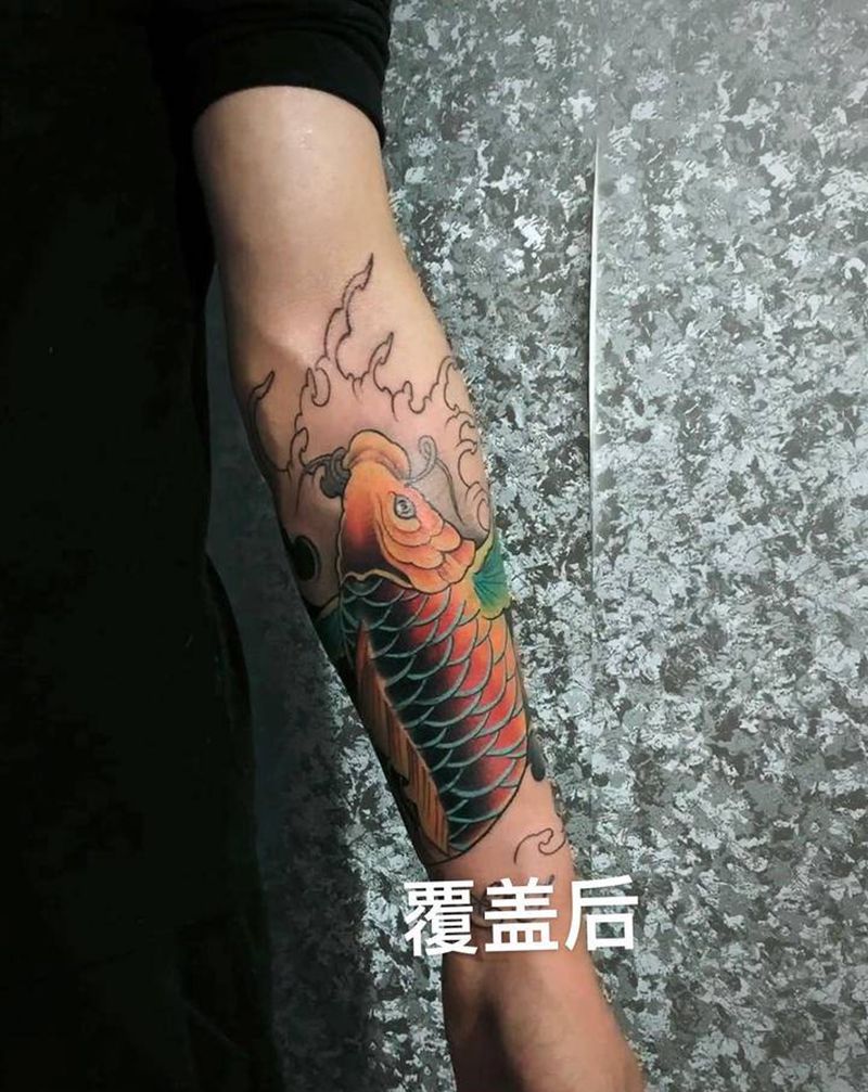 覆盖纹身纹身图片_手臂纹身图案