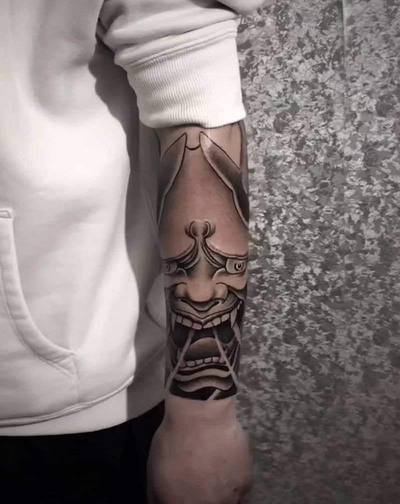 般若纹身图片_手臂纹身图案