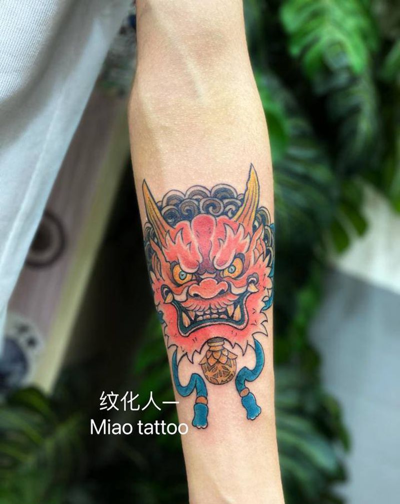 日式小图纹身图片_手臂老传统新传统纹身图案