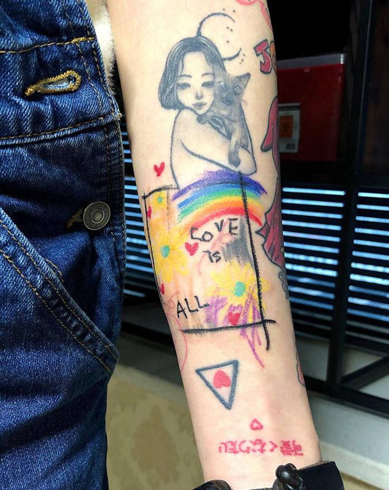 许昌文身沄刺青纹身图片_手臂纹身图案