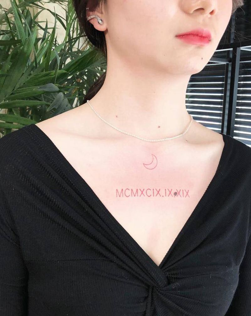 许昌文身沄刺青纹身图片_胸部纹身图案