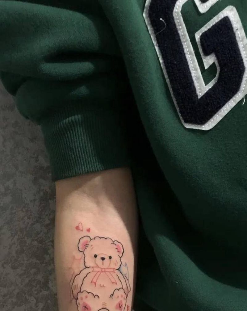 小清新纹身图片_手臂纹身图案