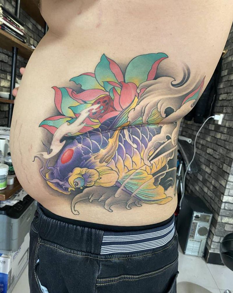 释魂刺青店作品纹身图片_手臂老传统新传统纹身图案