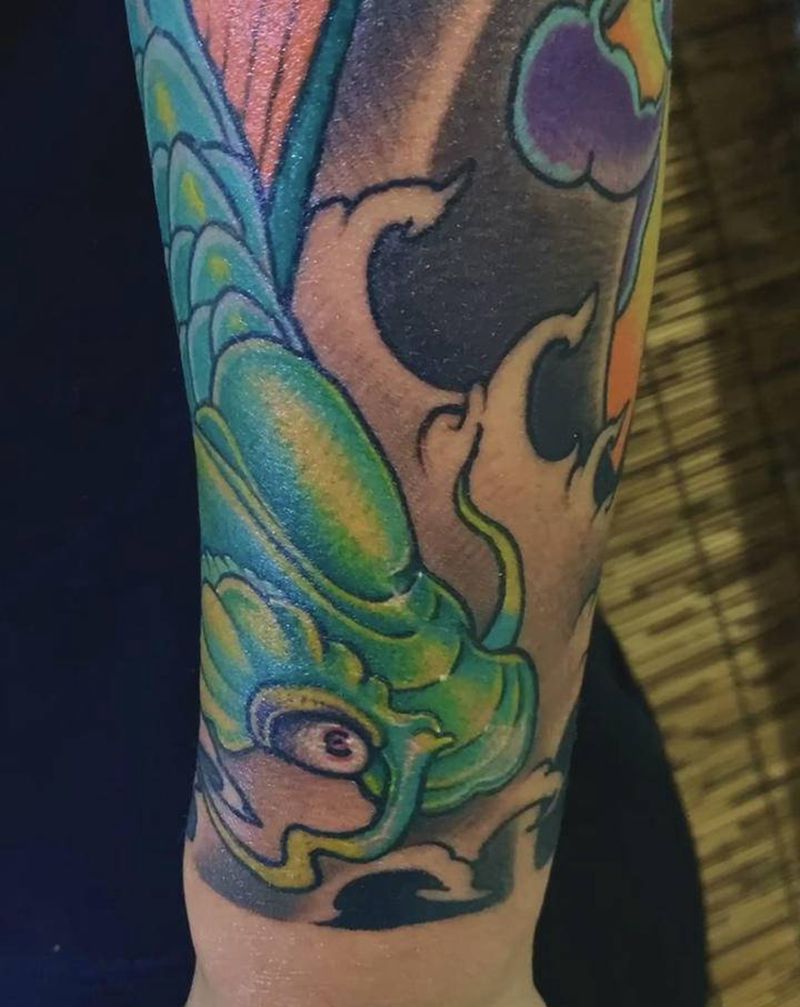 覆盖纹身图片_手部纹身图案