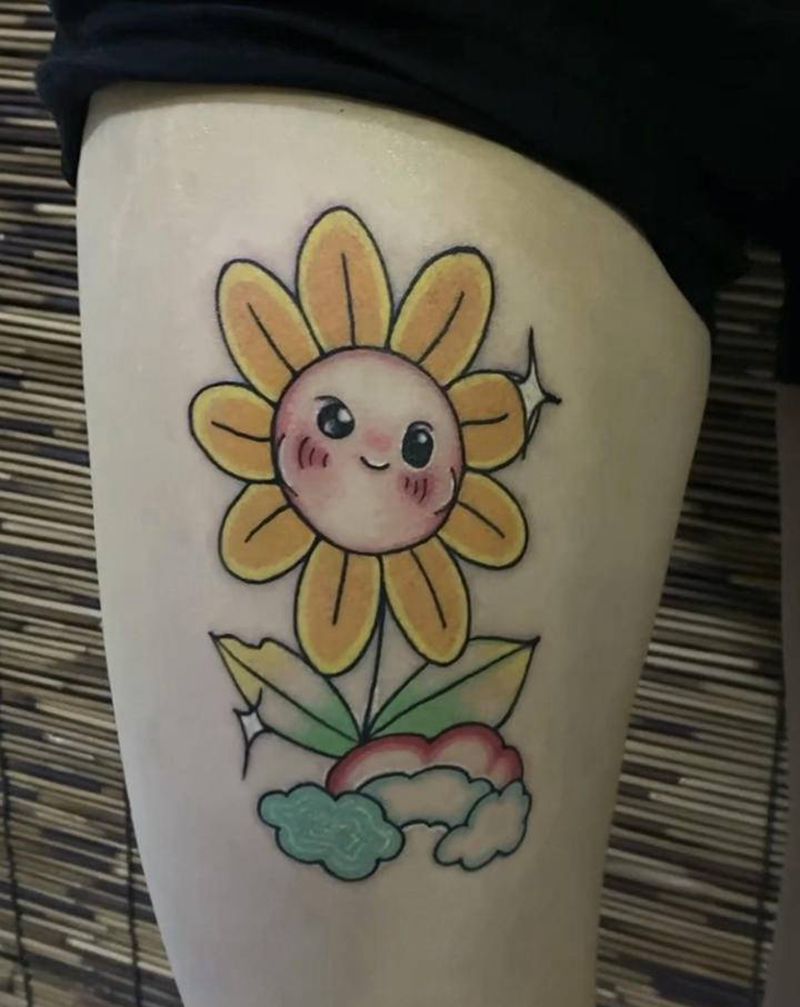 小图纹身图片_脚部纹身图案