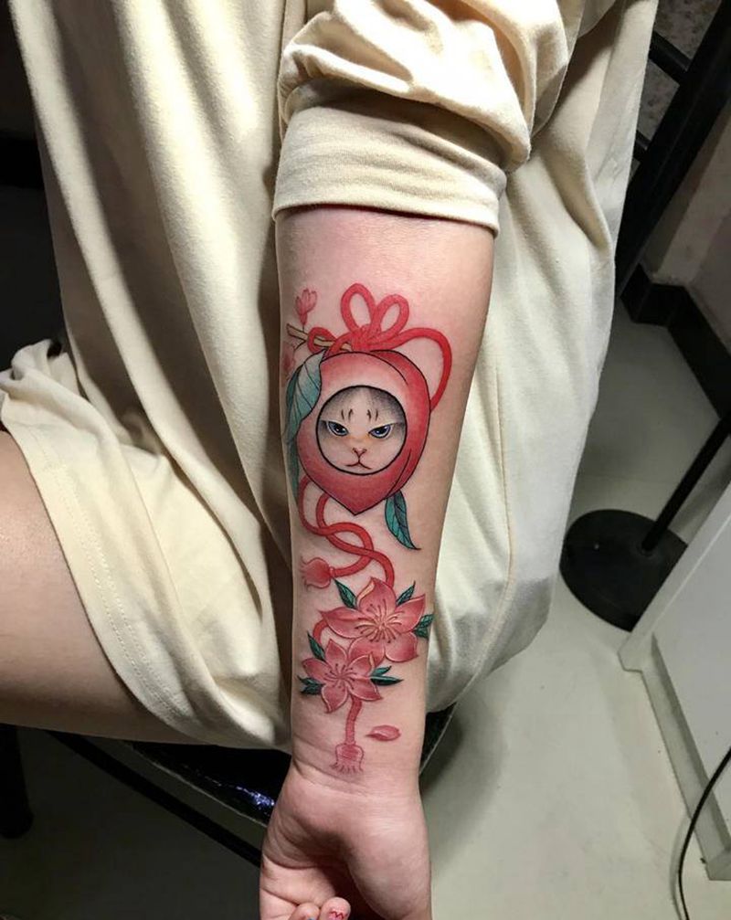 修改添加纹身图片_手臂新传统纹身图案