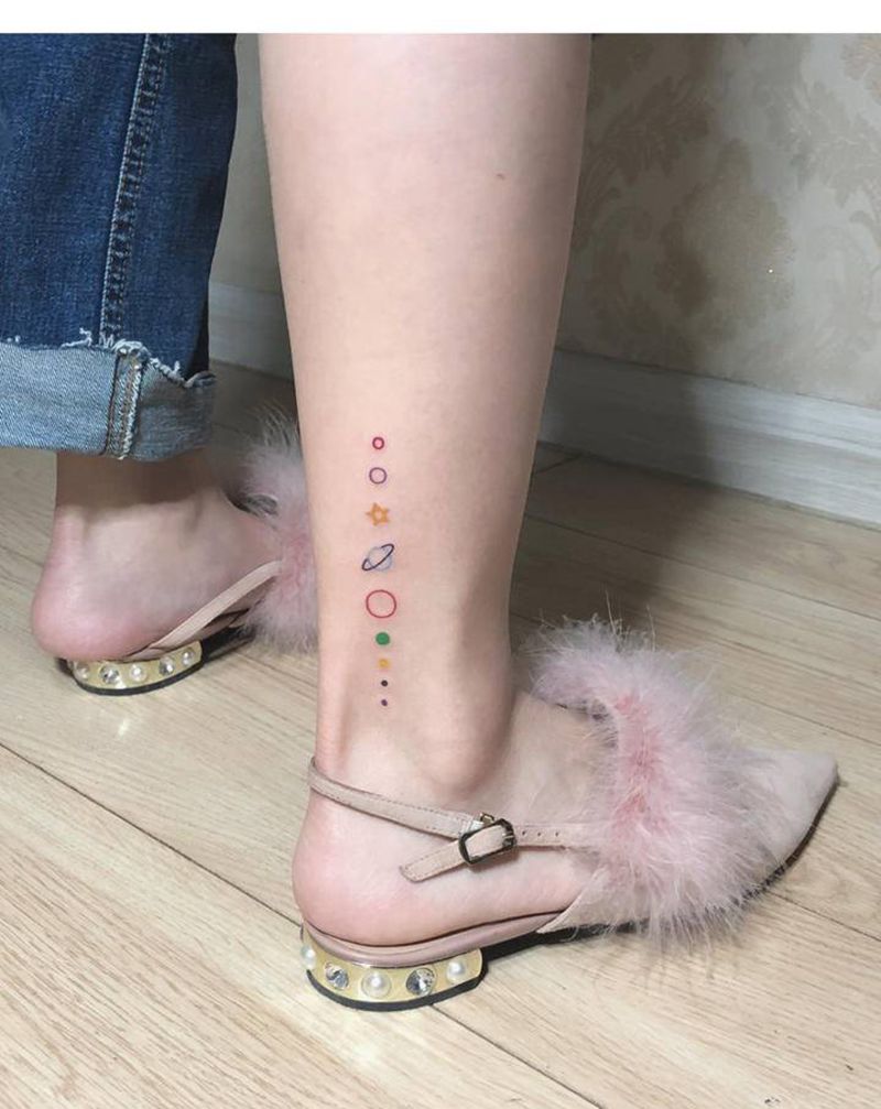 许昌文身沄刺青纹身图片_手部脚部纹身图案