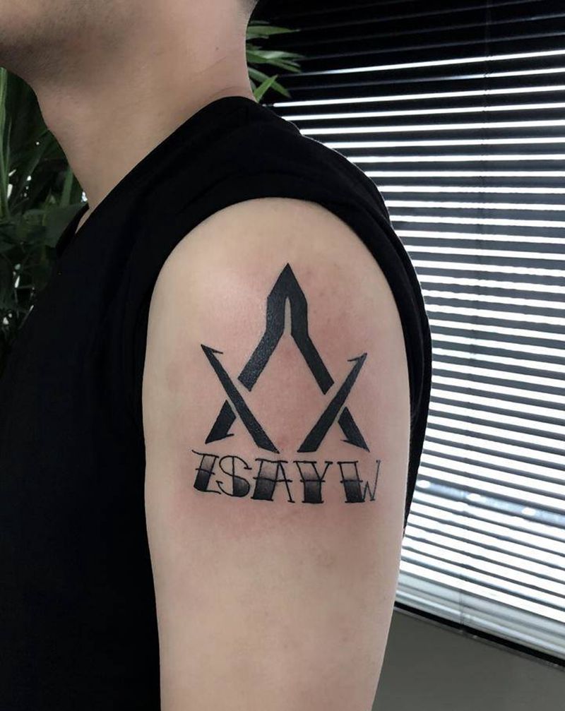 logo纹身图片_手臂纹身图案