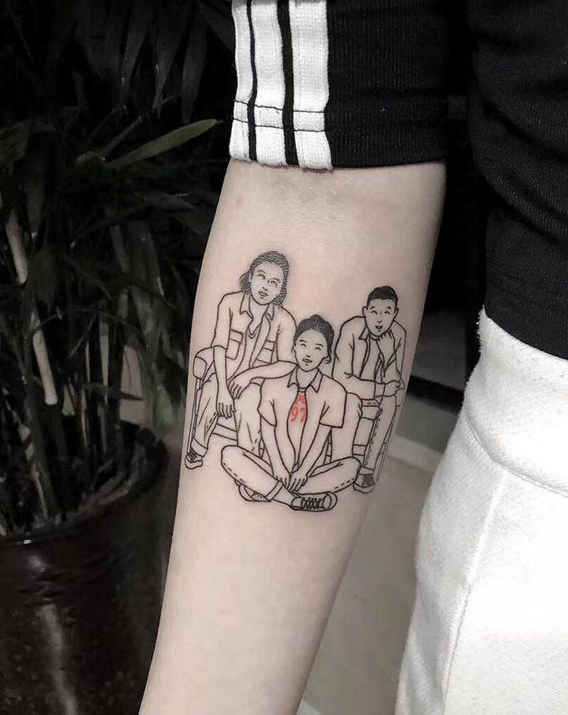 许昌沄刺青纹身图片_手臂纹身图案