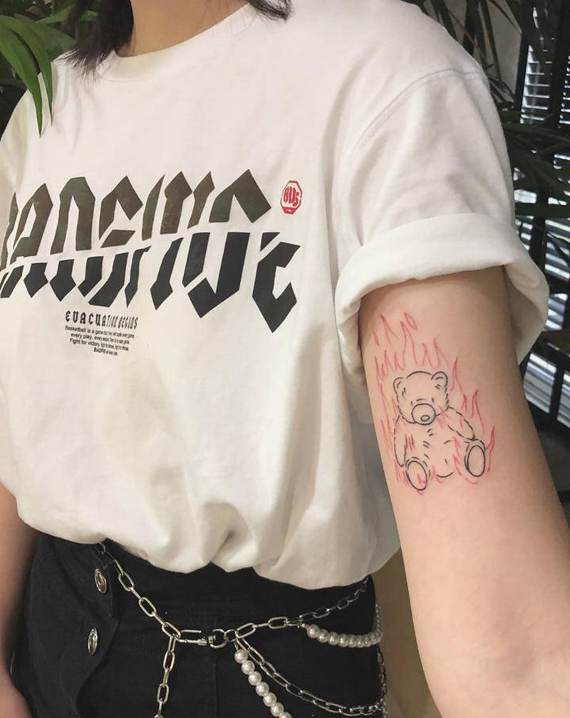 许昌文身沄刺青纹身图片_手臂纹身图案