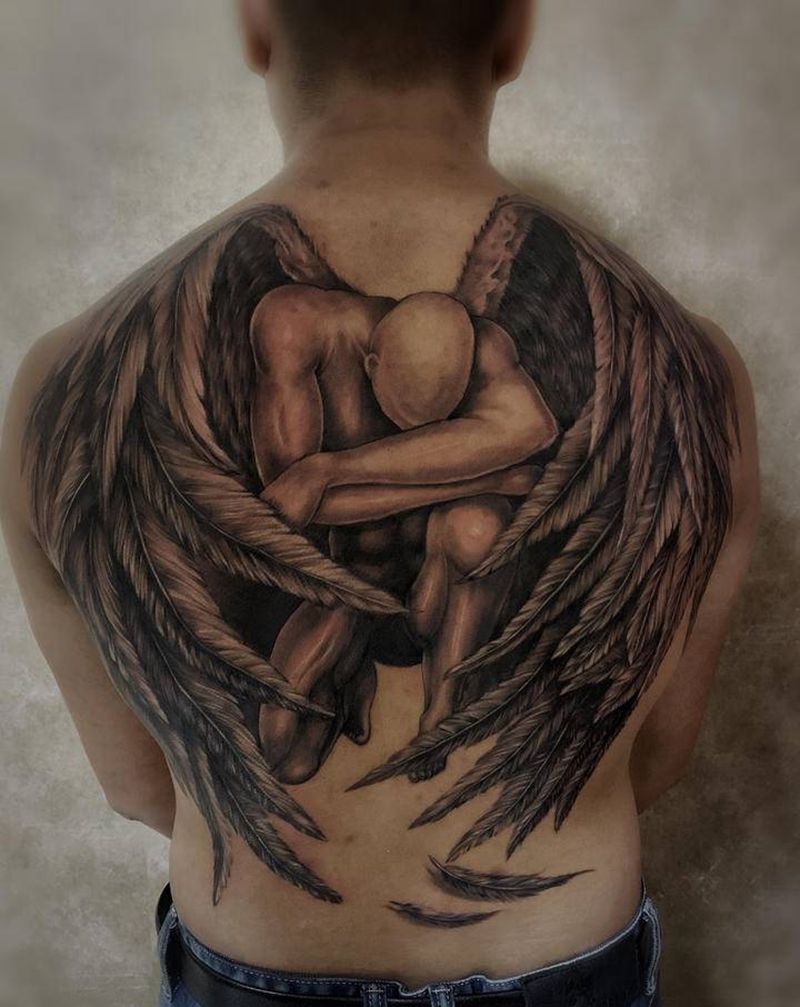 背纹身图片_背部纹身图案