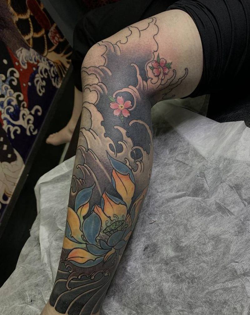 修改纹身图片_脚部新传统纹身图案