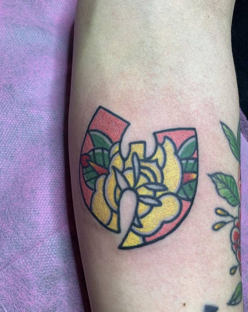 卡通图案纹身图片_手臂新传统纹身图案