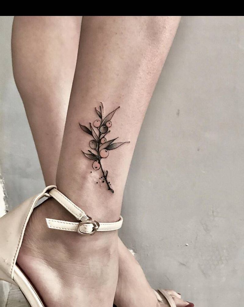 花纹身图片_水墨纹身图案