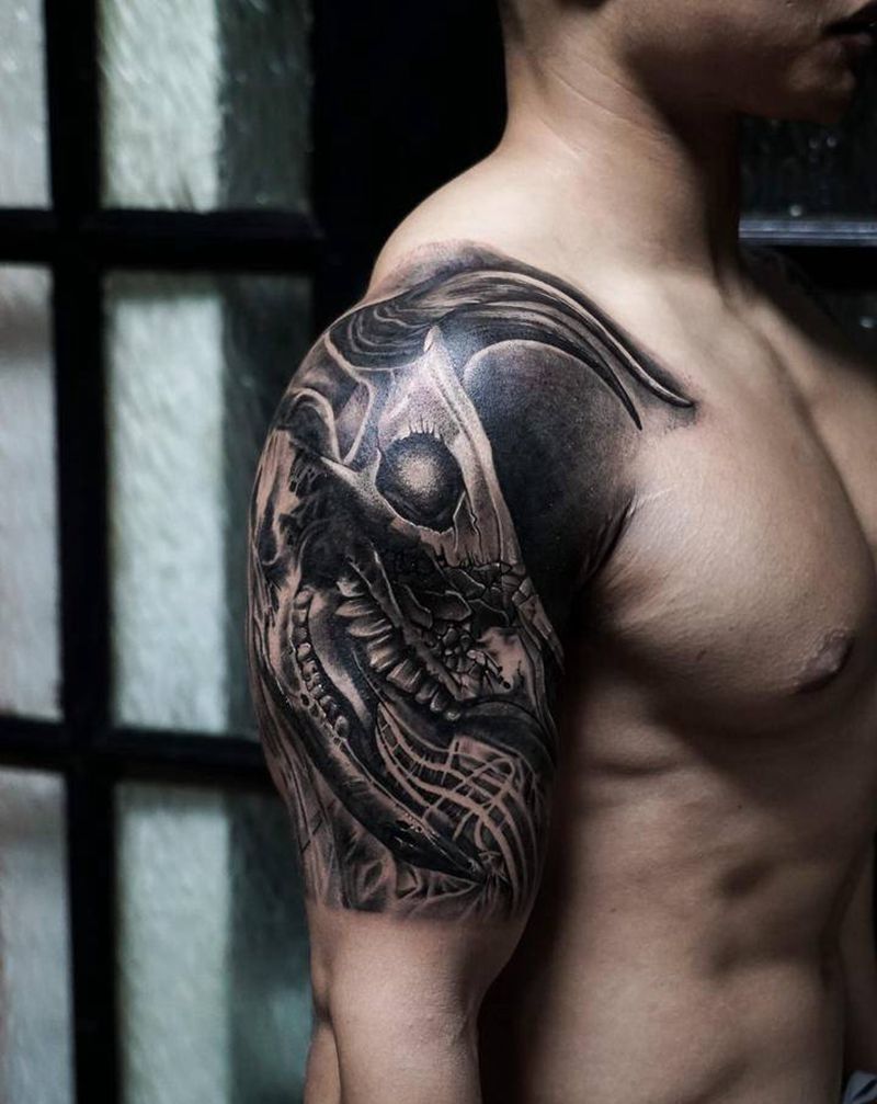 巨石强森纹身纹身图片_手臂手部欧美写实纹身图案